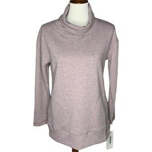 RBX Active Cowl Neck Tunic Sweatshirt Size Small Light Purple